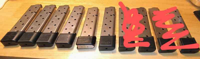 1911 Magazines .45ACP Priced to move!