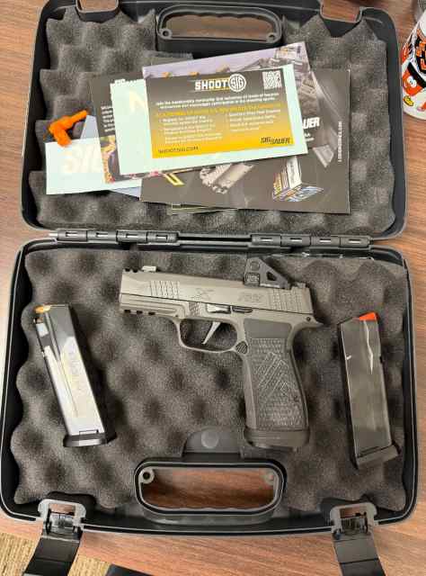Sig P365 AXG legion with Sig Romeo red dot