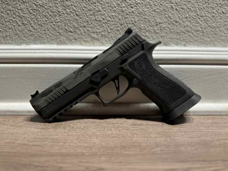 Competition ready Sig Sauer P320 X5 Legion 9mm