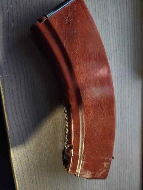 Ak Bakelite Magazine 30rd Tula 7.62x39 w/markings