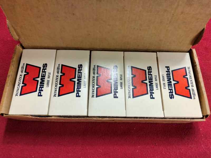 Winchester Large Rifle Primers #8-1/2 Case 5000