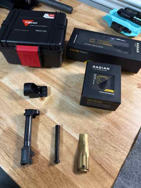 Trijicon SRO/ Radian Ramjet and Afterburner