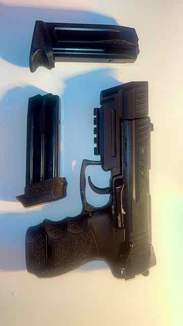 H&amp;K P30sk with muzzle device cheap!