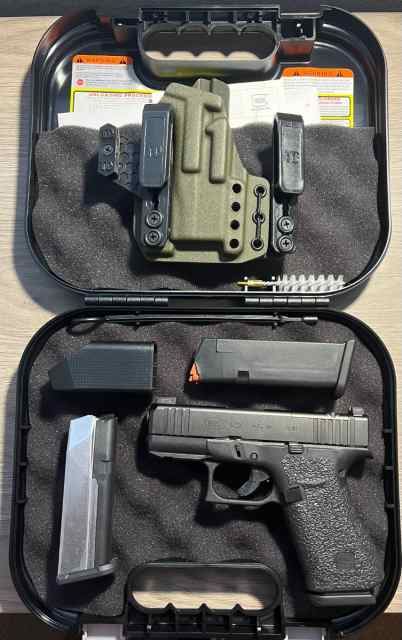 Glock 43x MOS w/ Ameriglo sights