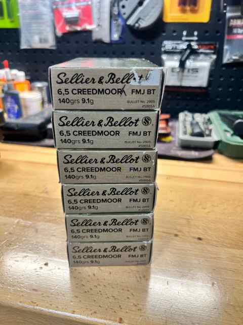 S&amp;B 6.5 creedmoor ammo