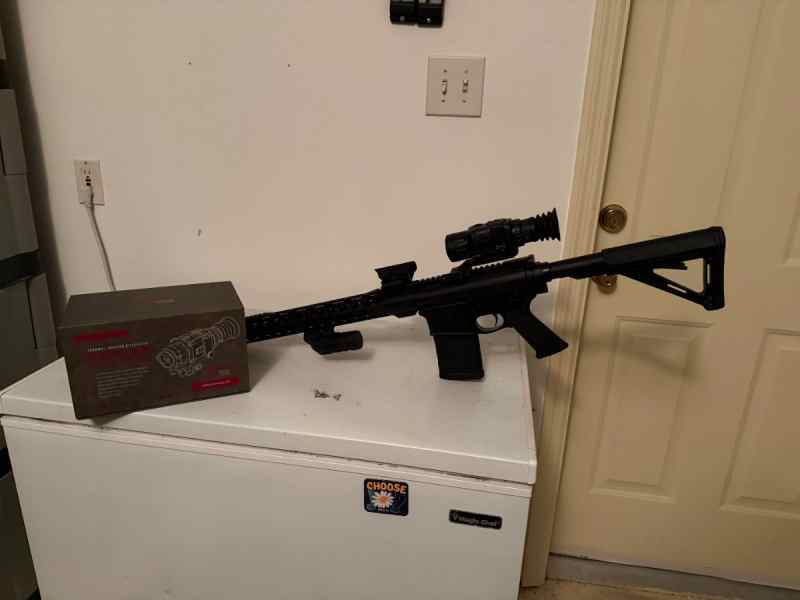 PSA AR10 Gen 3 16” with AMG Thermal Rattler