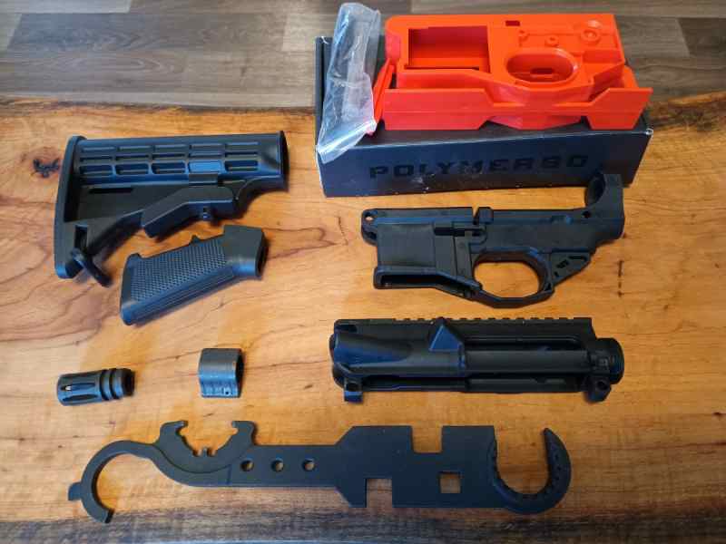 P80 AR lower &amp; misc parts