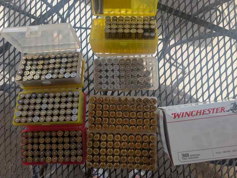 327 Rounds of 38 SPL.