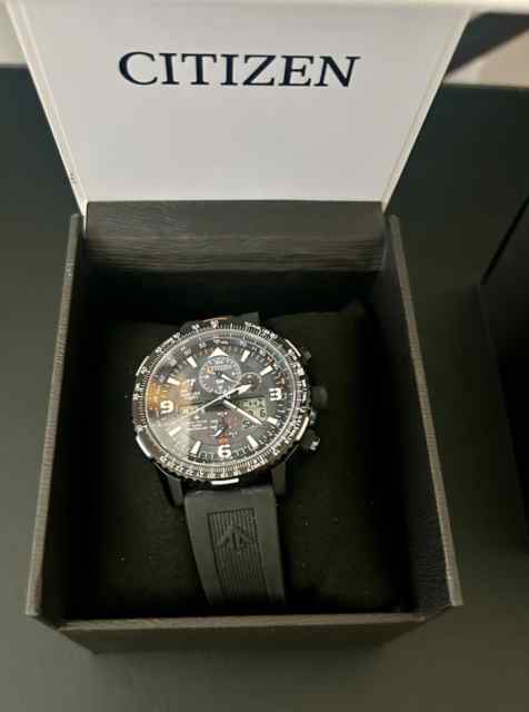 Citizen Stainless Steel Skyhawk-AT Eco-Drive Watch