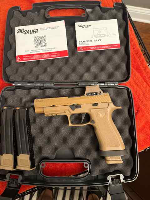 Brand New Sig M17 X series with RomeoM17