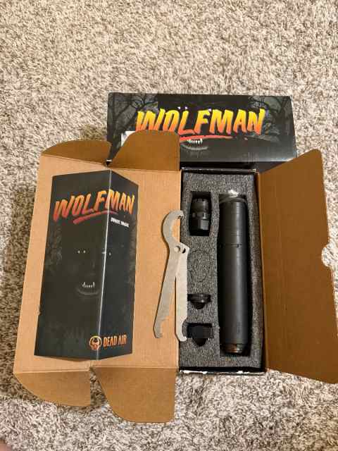 Dead Air Wolfman (9mm and smaller)
