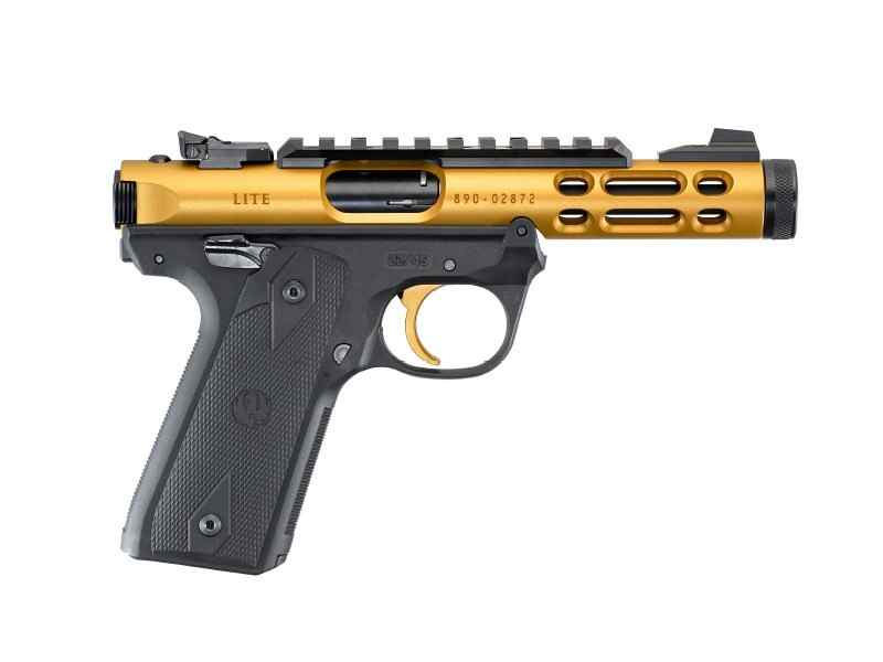 Ruger Mark IV 22/45 LITE – Gold Anodized