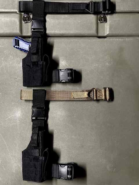 MILITARY TACTICAL RIGGERS BELTS AND HOLSTERS