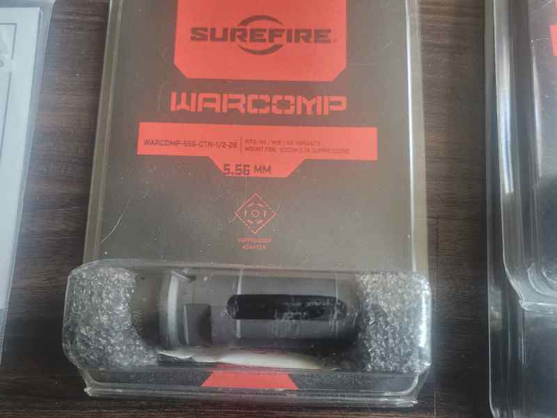 Surefire warcomp closed tine 5.56 bnib