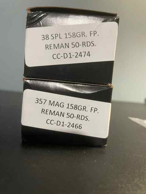 Capital Cartridge Reman 357/38SPC Ammo