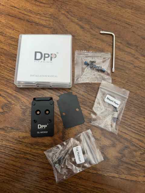 Glock DPP Holosun/ RMR mounting plate