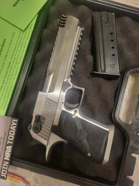 Desert Eagle Stainless 50AE New