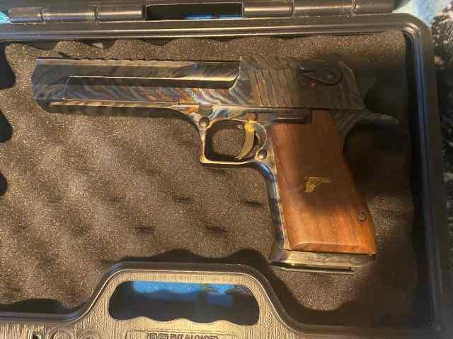 Desert Eagle, .50 AE, Case Hardened Low Rounds