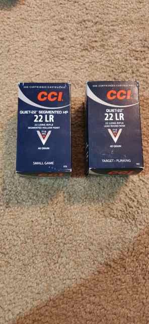 CCI QUIET 22LR 40G