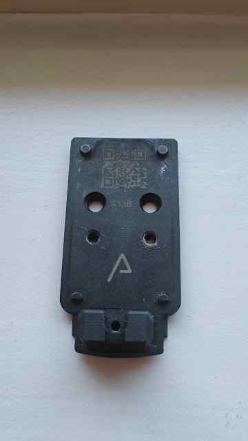 Agency Optic System (AOS) Mounting Plate - A13b