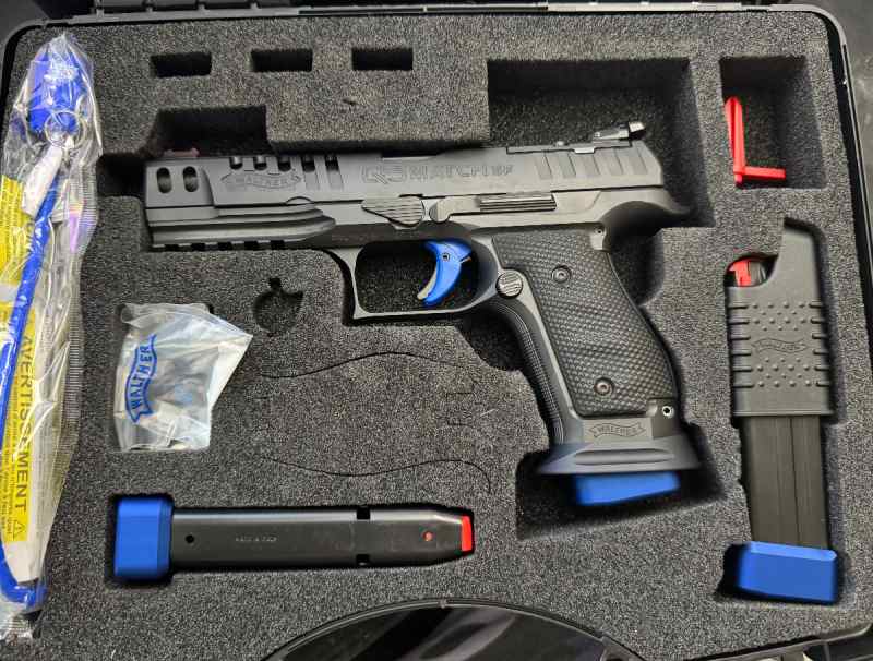 Walther Q5 Match pro SF steel frame