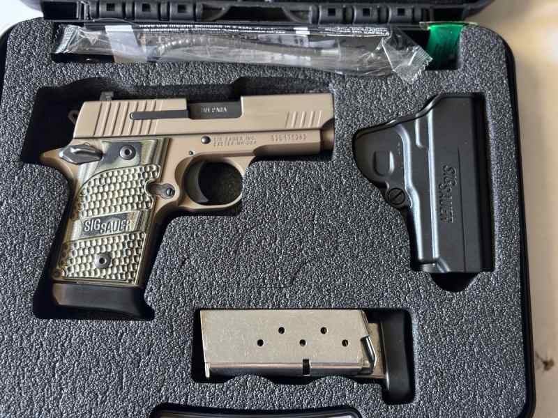 Sig Sauer P938 Scorpion 9mm with Night Sights