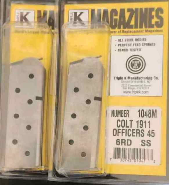 2 COLT MAGAZINES 