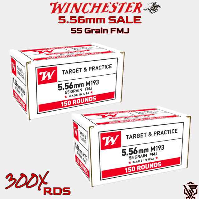 IWinchester 5.56 M193 - 300Rds