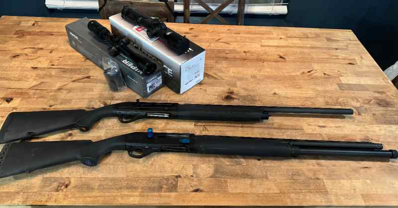 Franchi Stoeger shotguns &amp; Optics