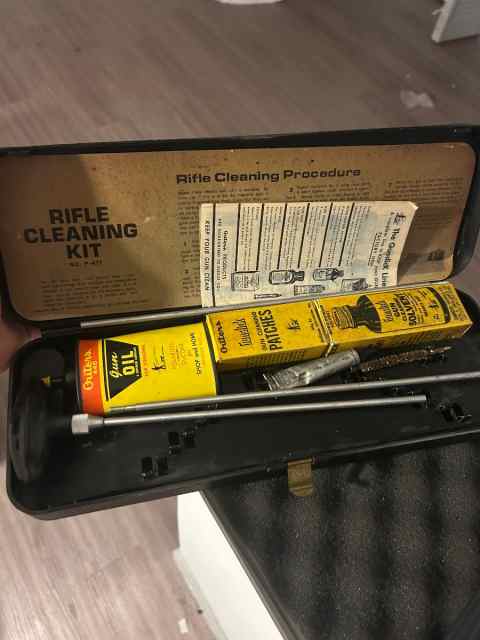 Extremely Rare WW2 Rifle &amp; Shotgun Cleaning Kits