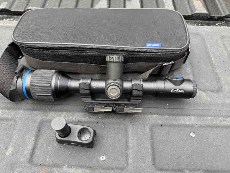 pulsar thermion 2 xq38 thermal scope 1500 obo