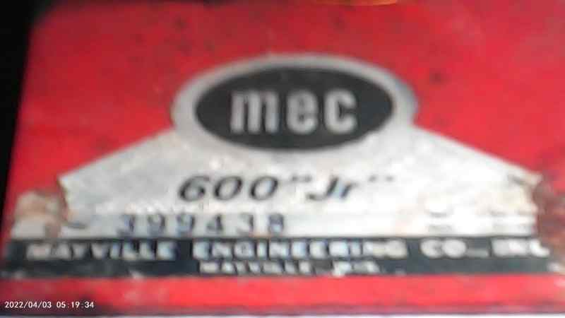 MEC 600 jr. 410 bore reloader