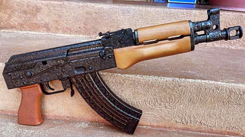 AK Pistol Fully Engraved 