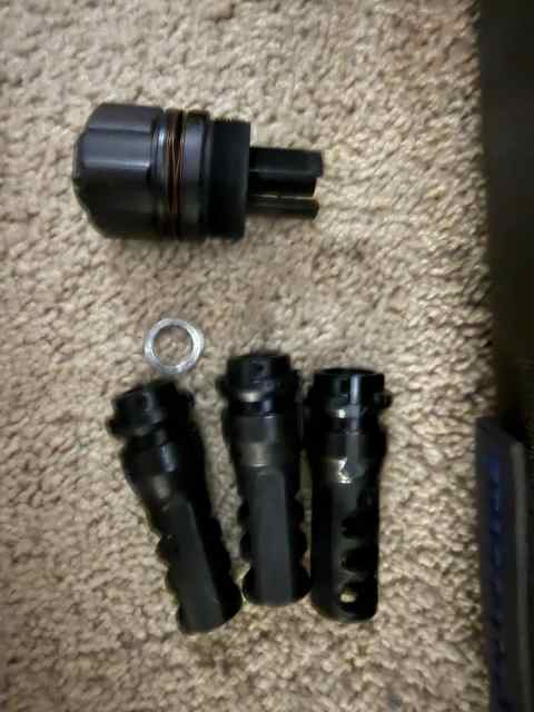 Deadair hub adapter and 4 mounts 