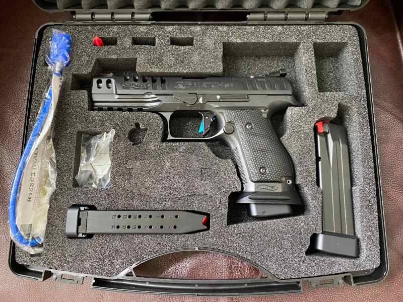 Walther Q5 Match Steel Frame 9mm Pistol, 3 Mags