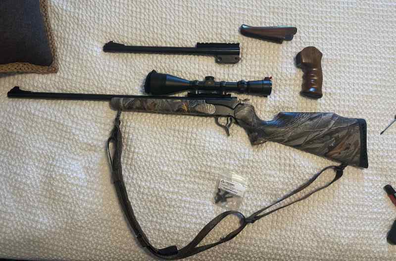 Thompson Center Encore 7mm-08 With Leupold Scope