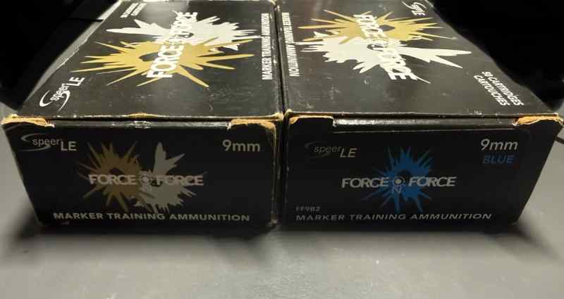 Speer Force On Force Marker Training Ammo - 9mm
