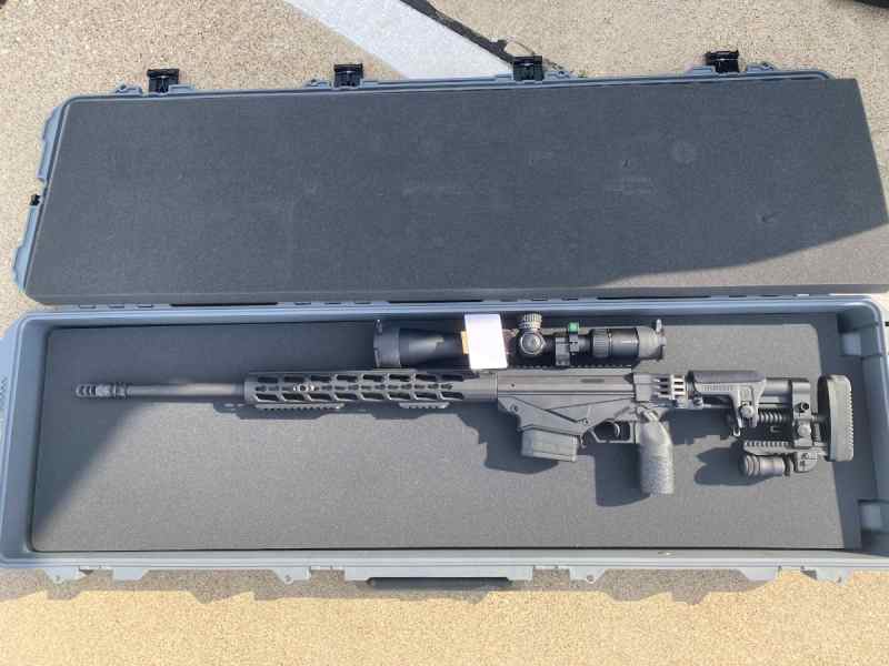 Ruger Precision Rifle 6.5 with Viper 5-25 240 ammo