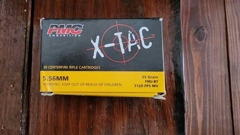 PMC X-TAC 5.56 55gr FMJ 300 rounds