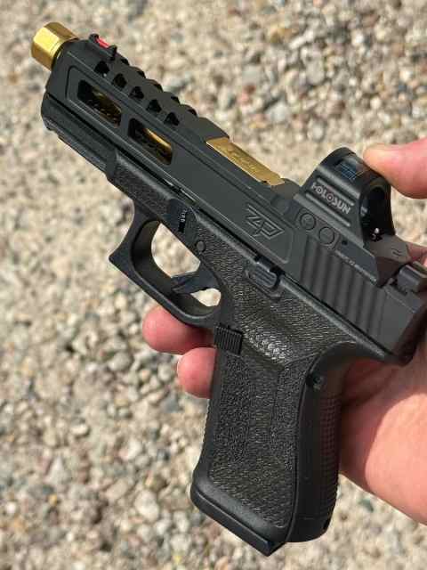 Glock 19 zafiri upper 