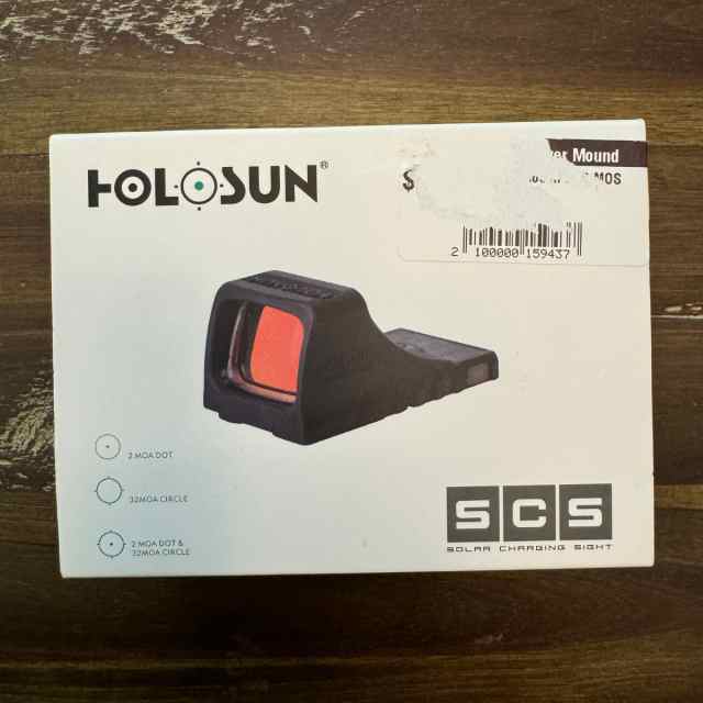 Holosun SCS GREEN for Glock MOS