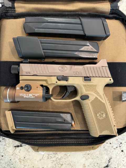 FN 509 Tactical Full Size FDE