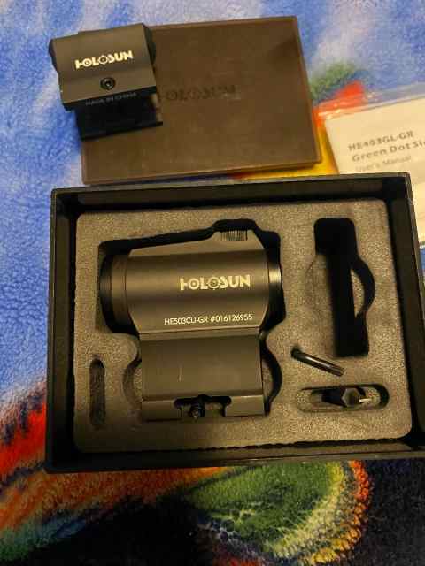 Holosun green dot HE503CU-GR