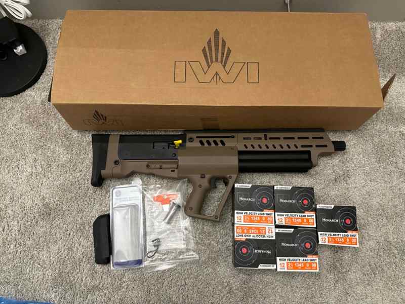 IWI Tavor TS12 (FDE) with Extras