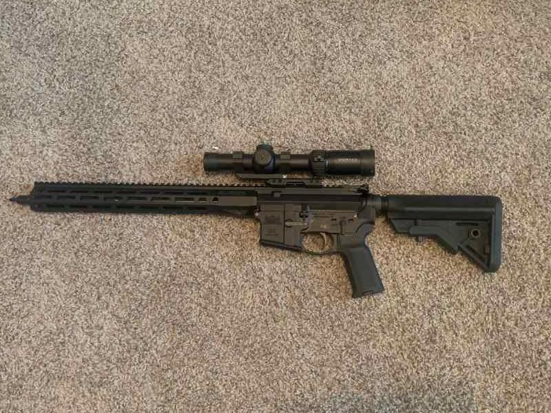 Ballistic advantage 556 ar-15 with optic