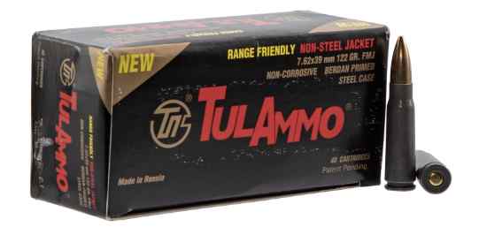 Tula 7.62x39 &quot;Range Friendly&quot; - 122gr for sale in 