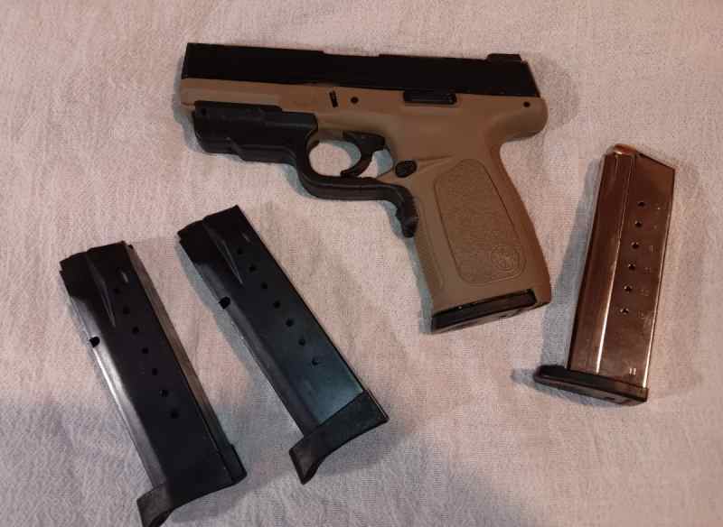 S&amp;W SD9 FDE with CT Laser