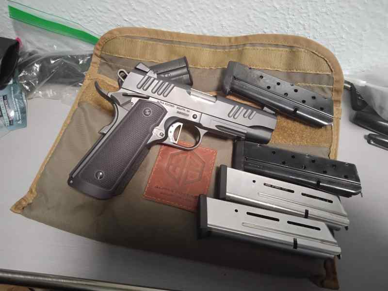 Alpha Foxtrot 1911 4.25 9mm