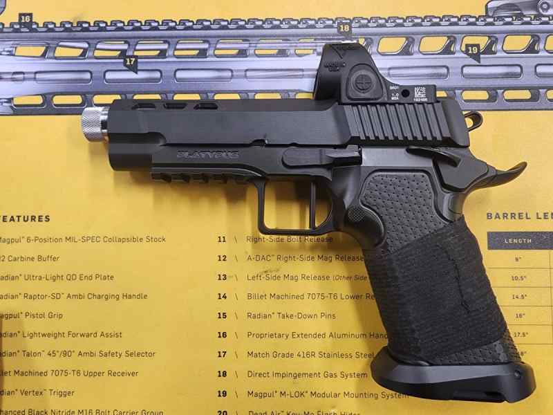 Stealth arms platypus 9mm