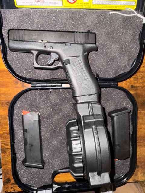 Glock 43x gen 5 with drum TRADES welcome